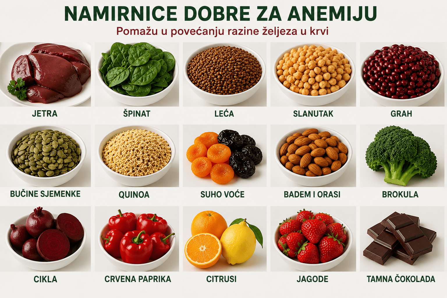Anemija i prehrana